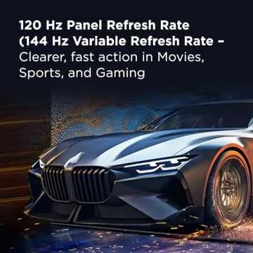 TCL 75-Inch QM85 QLED 4K Smart TV with Dolby Vision