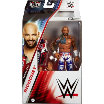 Mattel WWE Elite Action Figure Ricochet - 6-Inch Collectible