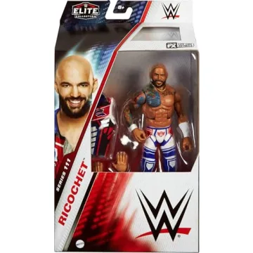 Mattel WWE Elite Action Figure Ricochet - 6-Inch Collectible