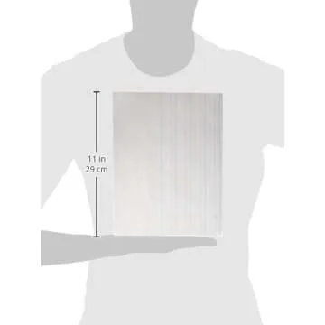 School Smart - 85320 Red & Blue Storybook Paper, 3/4 Inch Ruled Long Way, 11 x 8-1/2 Inches, Natural, 500 Sheets