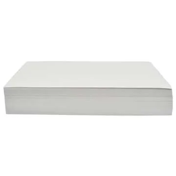 School Smart - 85320 Red & Blue Storybook Paper, 3/4 Inch Ruled Long Way, 11 x 8-1/2 Inches, Natural, 500 Sheets