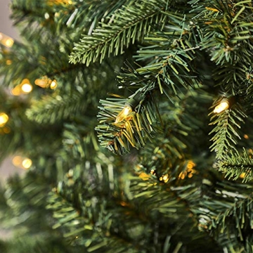 Evergreen Classics 6.5 ft Pre-Lit Christmas Tree with Remote