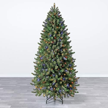 Evergreen Classics 6.5 ft Pre-Lit Christmas Tree with Remote