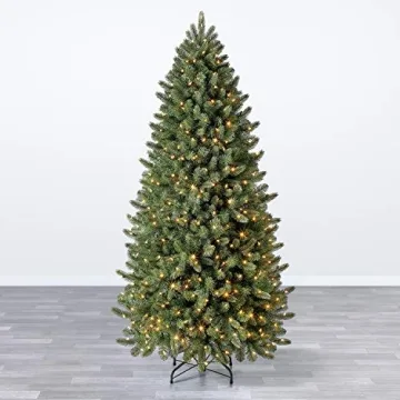 Evergreen Classics 6.5 ft Pre-Lit Christmas Tree with Remote