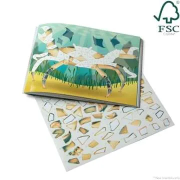 Ocean Animal Mosaic Sticker Pad for All Ages