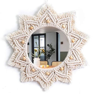 TENEWEE Boho Mirror - Stylish & Versatile Home Decor