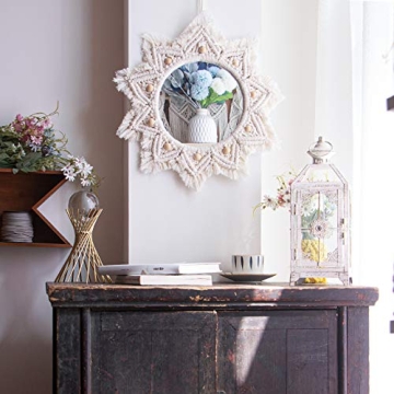 TENEWEE Boho Mirror - Stylish & Versatile Home Decor