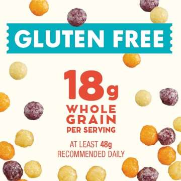 Cascadian Farm Organic Mini Fruitfuls Breakfast Cereal, Made With Whole Grain, Non-GMO, 11.1 oz