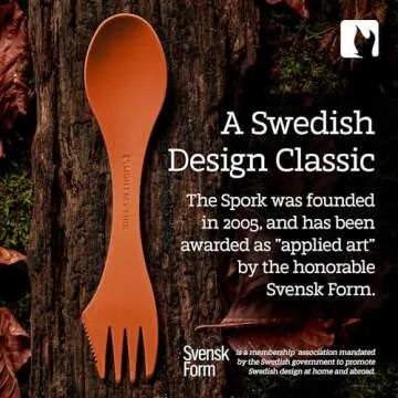 Light My Fire 3-in-1 Camping Spork - Reusable Utensils 2-Pack