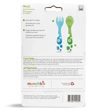 Munchkin® Multi™ Toddler Forks and Spoons, 6 Pack
