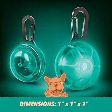 Ruff 'N Ruffus 360° Tangle-Free 16 ft Retractable Dog Leash + Free Travel Bowl + Free Waste Bag Dispenser & 15 Bags + Free LED Charm | Reflective Tape Easy Lock Anti Slip Handle