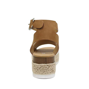 Comfortable Soda Topic Wedge Sandal for Casual Style