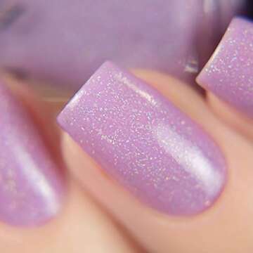 ILNP Soft Serve - Soft Lilac Holographic Nail Polish