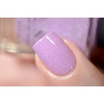 ILNP Soft Serve - Soft Lilac Holographic Nail Polish