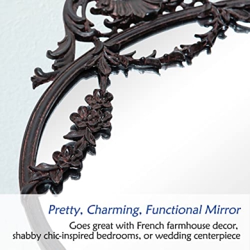NIKKY HOME Vintage Mirror for Chic Home Decor Accent