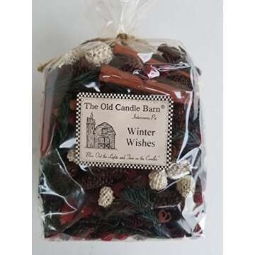 Winter Wishes Potpourri - Holiday Home Decoration