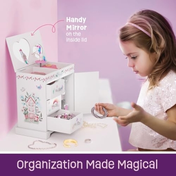 Unicorn Musical Jewelry Box - Enchanting Gifts for Girls