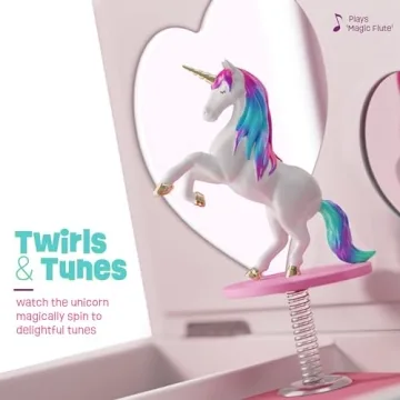 Unicorn Musical Jewelry Box - Enchanting Gifts for Girls