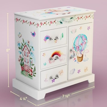 Unicorn Musical Jewelry Box - Enchanting Gifts for Girls