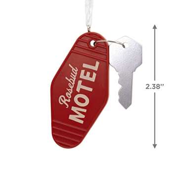 Hallmark Schitt's Creek Rosebud Motel Room Key Christmas Ornament