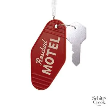 Hallmark Schitt's Creek Rosebud Motel Key Ornament