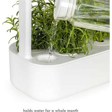 Indoor Herb Garden Kit with Grow Light for Easy Gardening