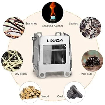 Lightweight Portable Wood Burning Stove for Camping
