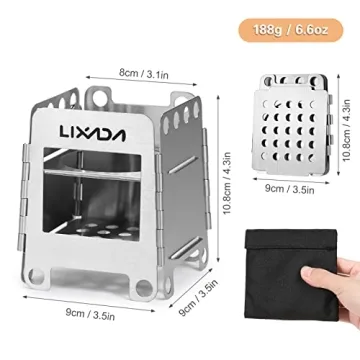 Lightweight Portable Wood Burning Stove for Camping