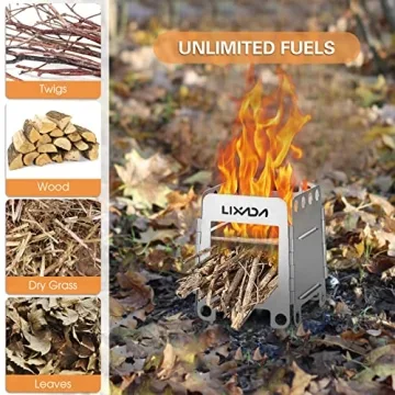 Lightweight Portable Wood Burning Stove for Camping