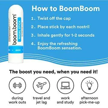 BoomBoom Nasal Stick | Refreshing Breathing Solution