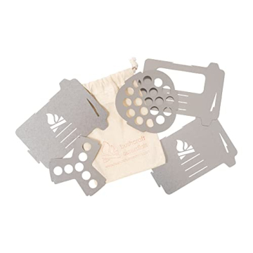 Bushbox Ultralight Pocket Stove for Outdoor Cooking