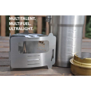 Bushbox Ultralight Pocket Stove for Outdoor Cooking