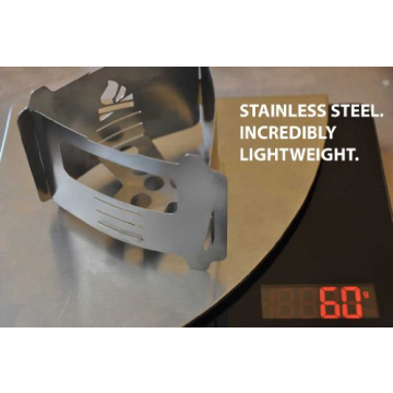 Bushbox Ultralight Pocket Stove for Outdoor Cooking