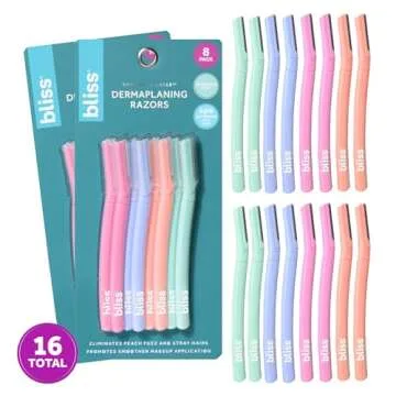 Bliss Dermaplane Razors - 16 Pack for Professional Skincare
