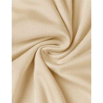 ZESICA Women's Spring Long Sleeve Bodycon Maxi Dresses Sexy Ruched Crew Neck Slim Fit Cocktail Party Dress,Apricot,X-Large