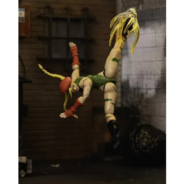 Jada Toys Street Fighter II Cammy Action Figure 6 Inch Collectible