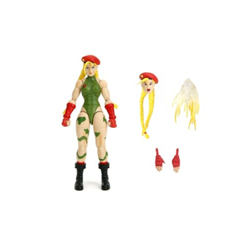 Jada Toys Street Fighter II Cammy Action Figure 6 Inch Collectible