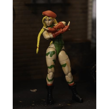 Jada Toys Street Fighter II Cammy Action Figure 6 Inch Collectible