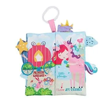 Unicorn Baby Books 0-12 Months - Interactive Cloth Fun