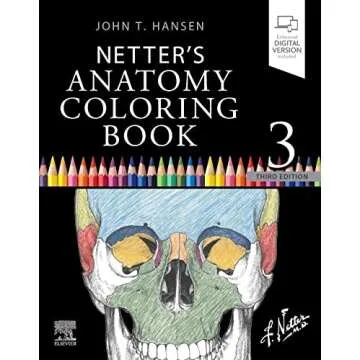 Netter's Anatomy Coloring Book for Interactive Learning and Fun