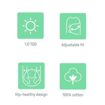 SwaddleMe Original Swaddle for Preemies - 100% Cotton Wrap