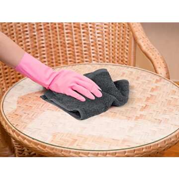 Utopia Towels 24 Pack Cotton Washcloths Set - 100% Ring Spun Cotton, Premium Quality Flannel Face Cloths, Highly Absorbent and Soft Feel Fingertip Towels (Grey)