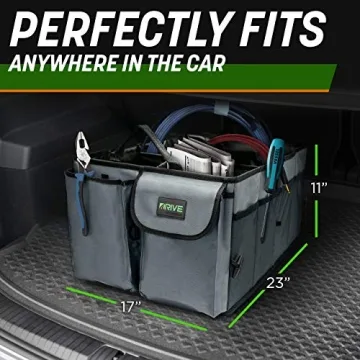 Drive Auto Car Trunk Organizer for Cars and SUVs