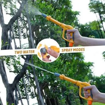 Kids Clean Car - Kids Car Washer Toys with Scraper Sponge Towel - Toddler Pretend Playing Tools Car Wash Gun Manual Pressure - Role Playing Toy Gift for Boys Girls