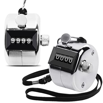 Reliable Oligei 2 Pack Metal Hand Counter - Accurate Counting Solution