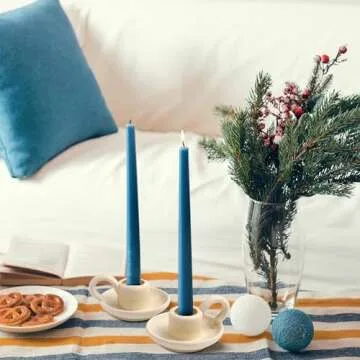 Elegant DOITOOL Ceramic Candle Holders for Any Occasion