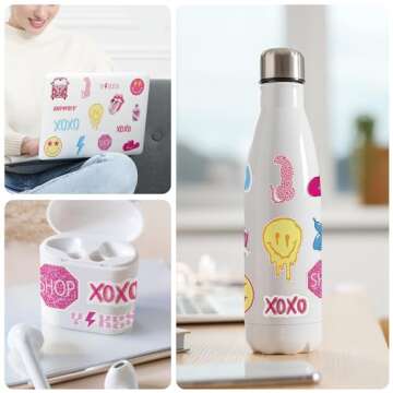 97 Decor Cute Preppy Room Decor Aesthetic - Pink Preppy Posters for Bedroom, Preppy Prints for Wall Decor, Light Pink Art Preppy Pictures, Dorm Wall Art for College Teen Girls Apartment Decorations