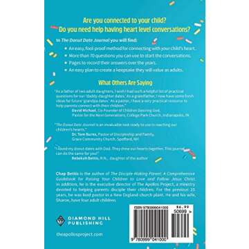 The Disciple-Making Parent's Donut Date Journal: 70 Questions to Connect You to Your Child's Heart