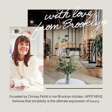 Apotheke Luxury Reed Diffuser - Charcoal Scented Home Fragrance