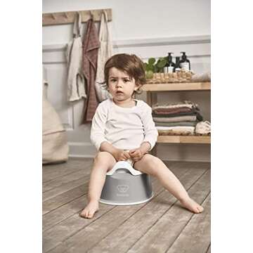 BabyBjörn Smart Potty, Gray/White